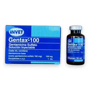 GENTAX 100 X20ML.