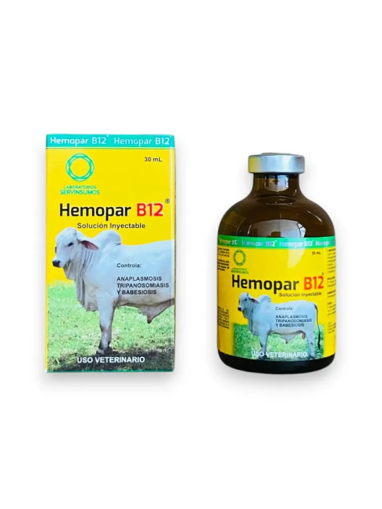 HEMOPAR B12 SERVINSUMOS X 30 ML