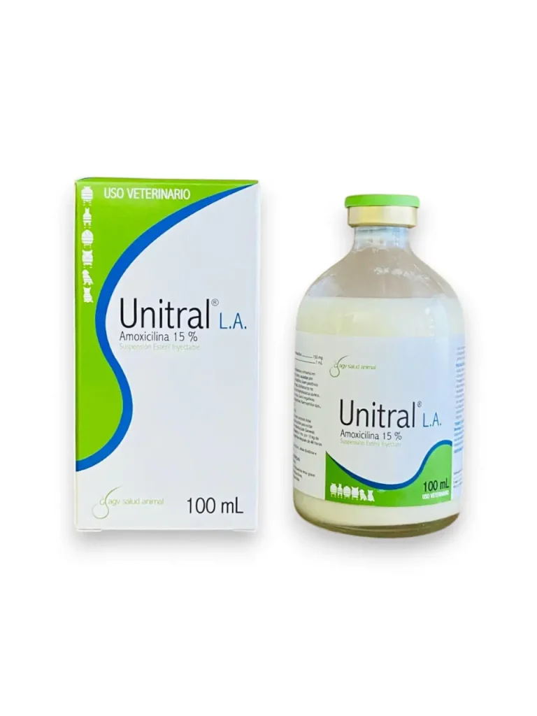 UNITRAL AMOXICILINA 15_ X 100ML AGROINSUVET