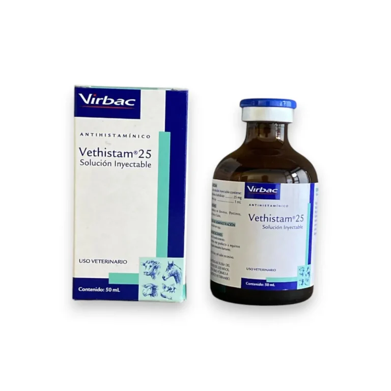 VETHISTAM ANTIESTAMINICO INYECTABLE 25 FC.X50ML